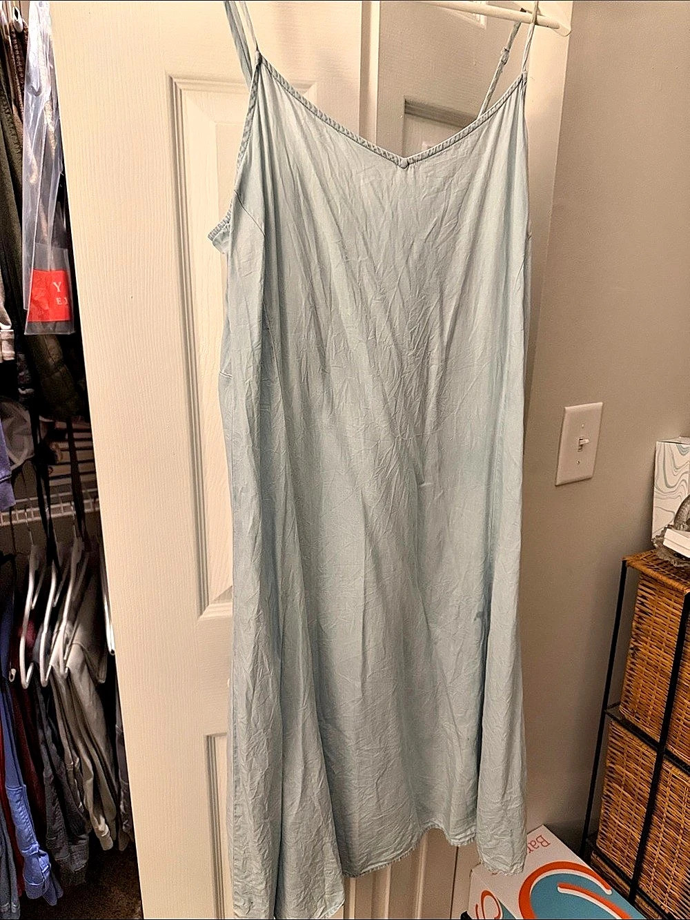 Old Navy Maxi Dress in Blue Size XL Like New